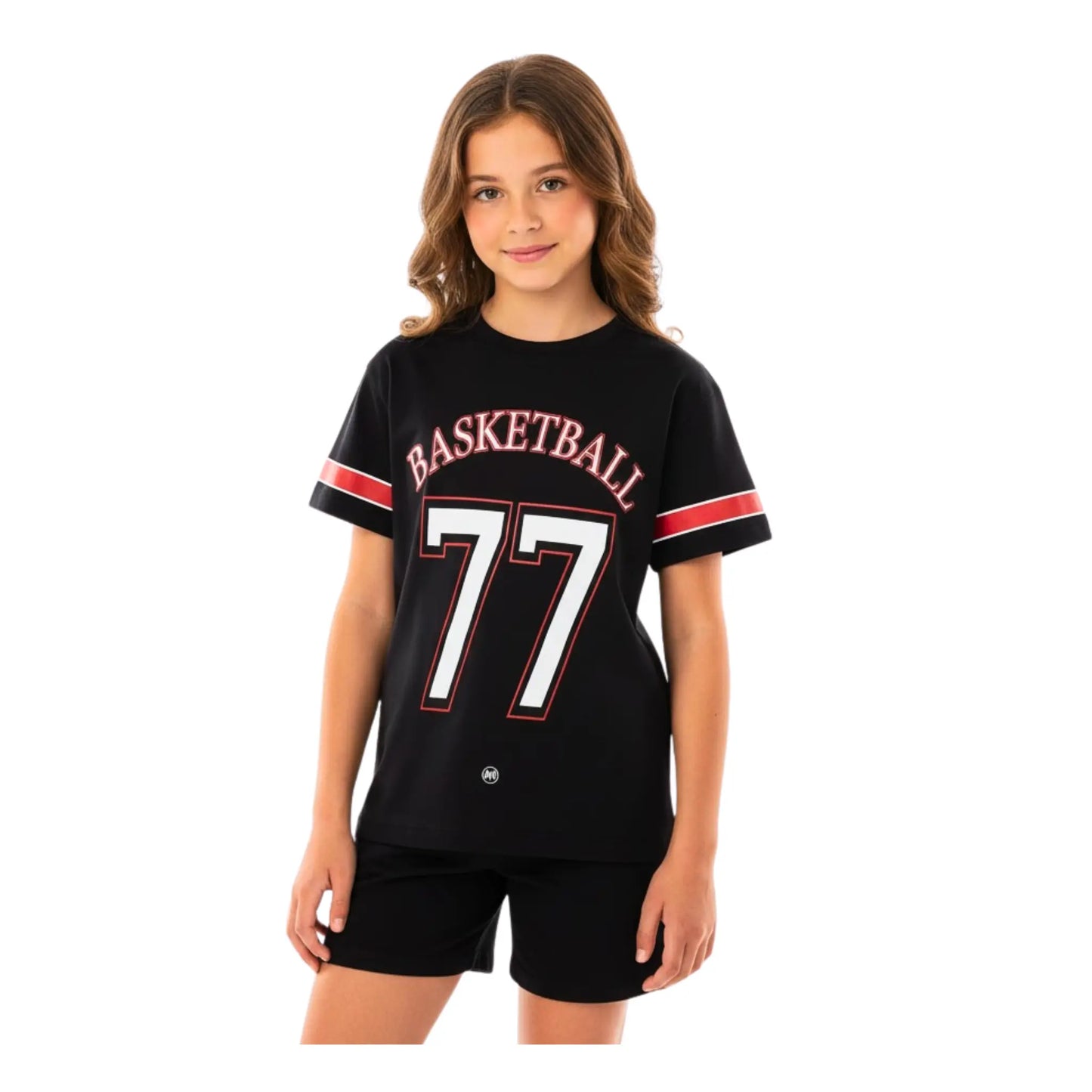 Girls Basketball T-Shirt – Sporty Athletic Top