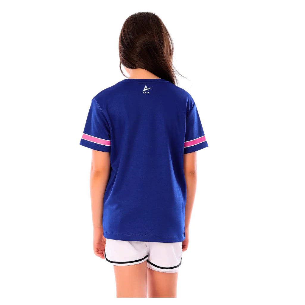 Girls Basketball T-Shirt â€“ Sporty Athletic Top | ANJA Sportswear