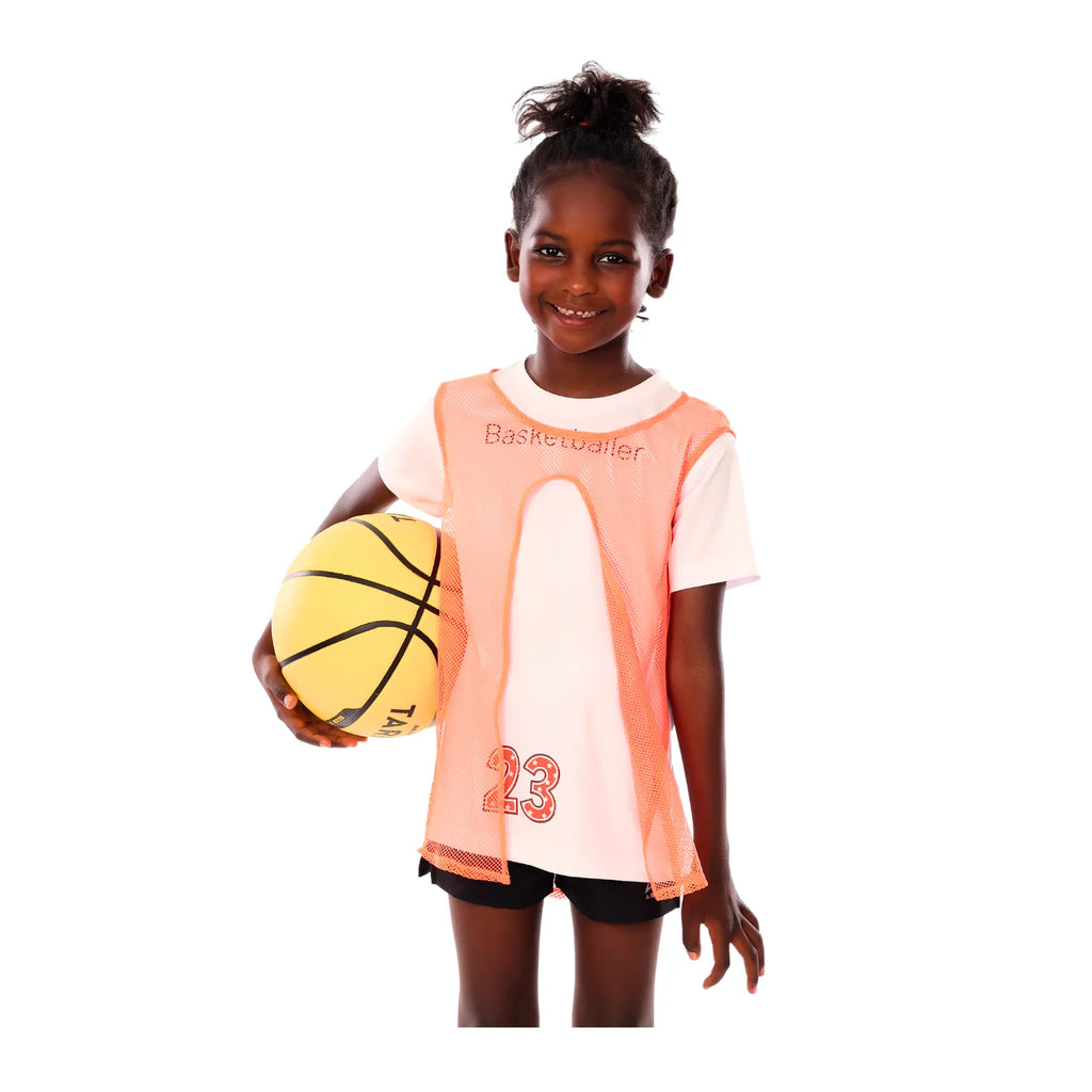 Girls Basketballer T-Shirt â€“ Sporty Athletic Top | ANJA Sportswear