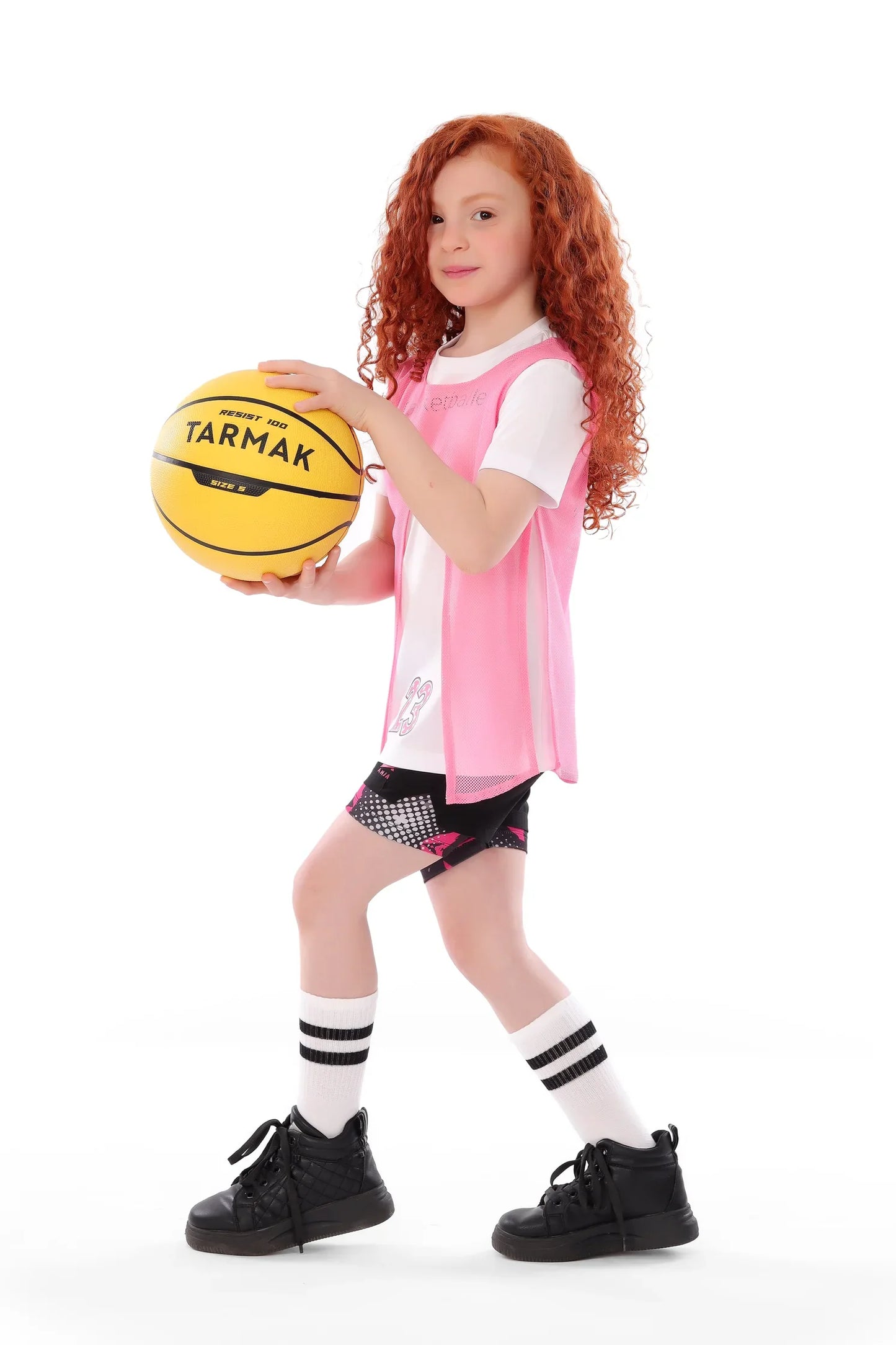 Girls Basketballer T-Shirt – Sporty Athletic Top