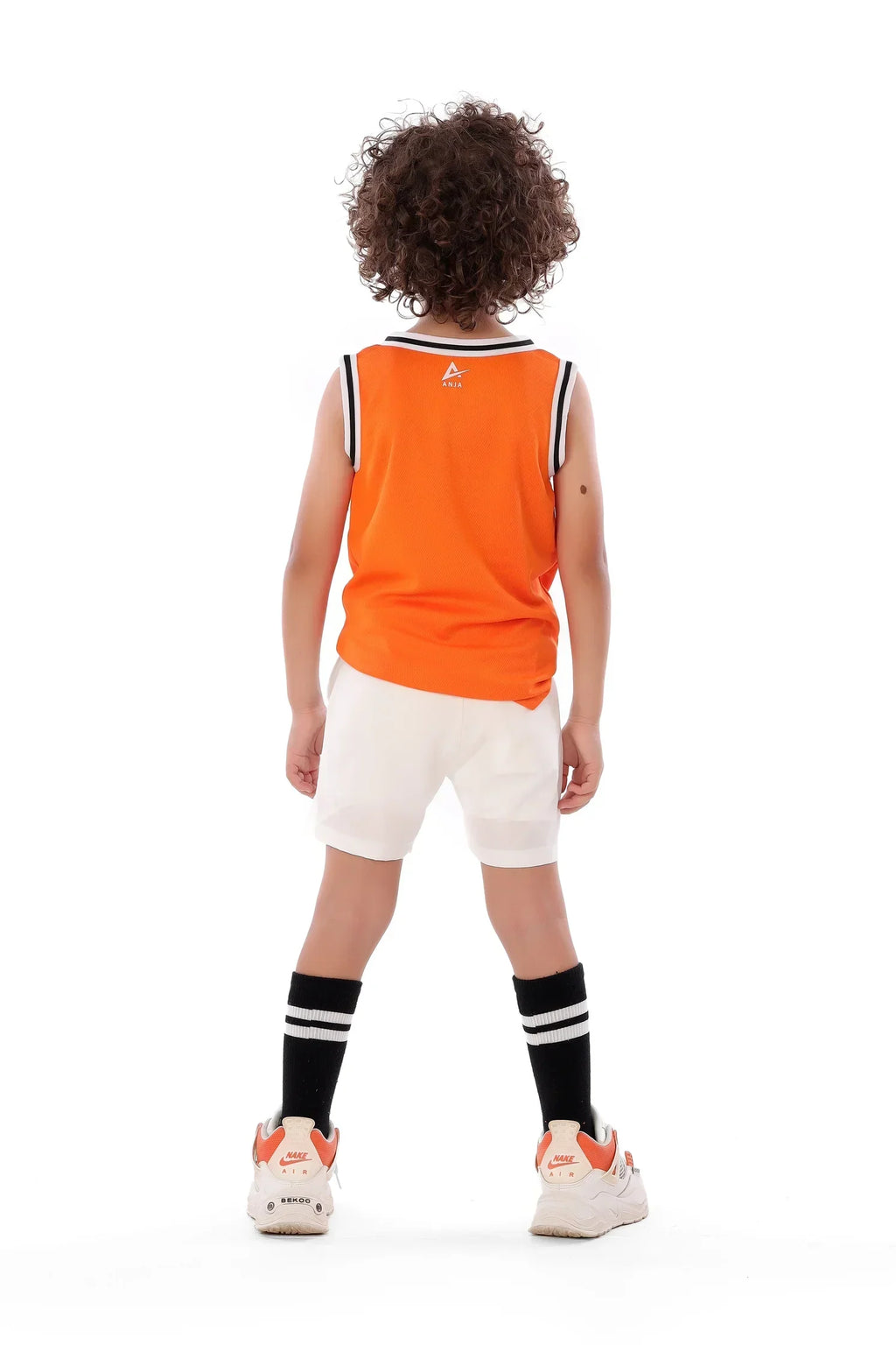 Boys Bulldog Basketball Sleeveless T-Shirt â€“ Sporty Graphic Top | ANJA Sportswear