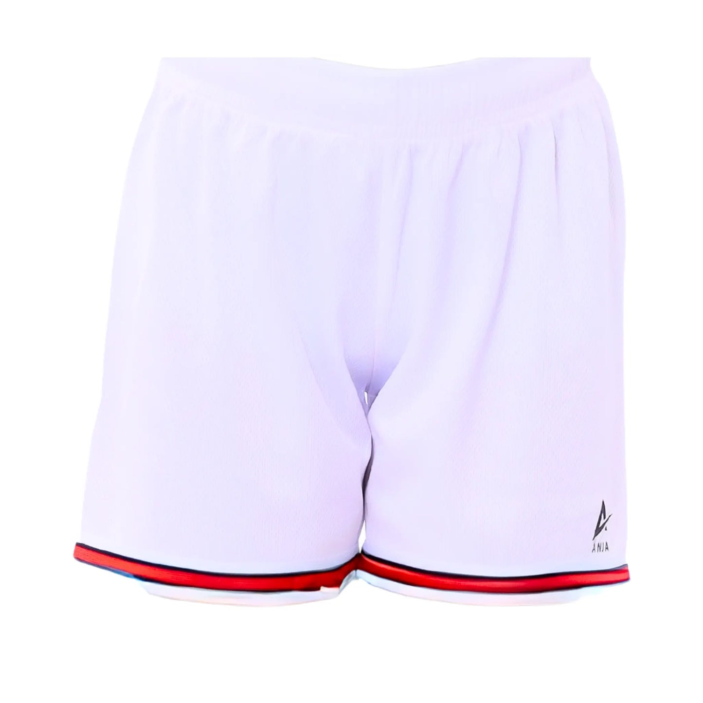 Boys White Athletic single Stripe Kids Shorts – Sporty Performance Bottoms