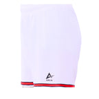 Boys White Athletic single Stripe Kids Shorts â€“ Sporty Performance Bottoms | ANJA Sportswear