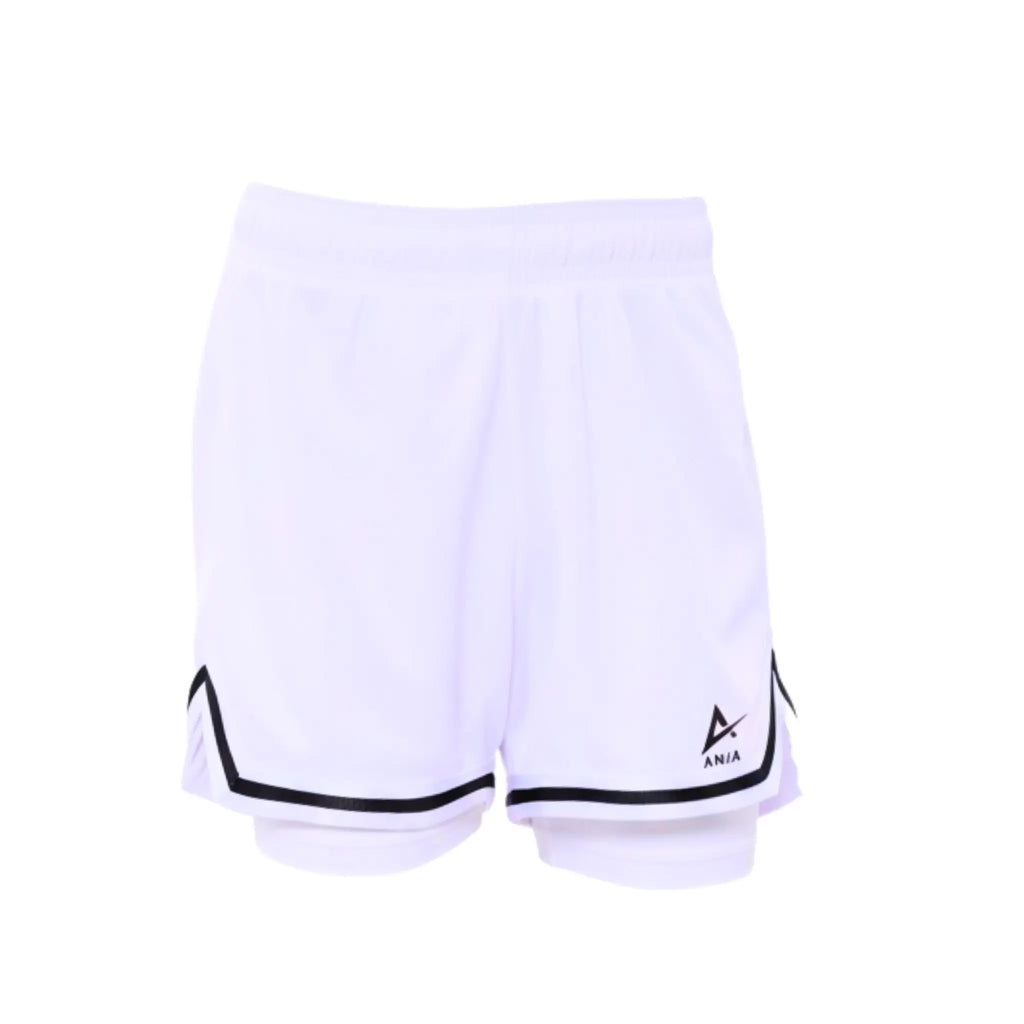 Boys Single Stripe Kids double Layer Shorts â€“ Sporty Performance Bottoms | ANJA Sportswear
