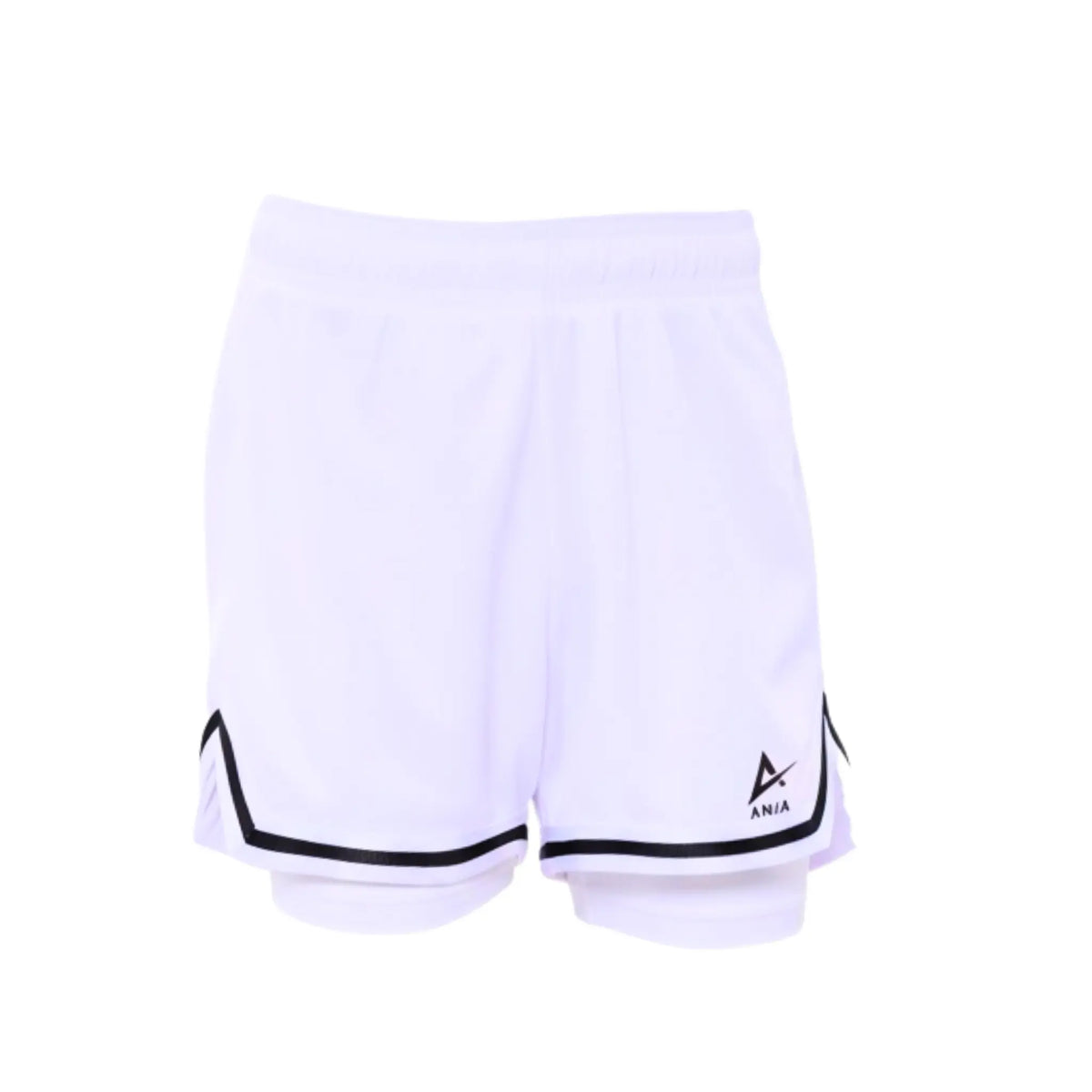 Boys Single Stripe Kids double Layer Shorts â€“ Sporty Performance Bottoms | ANJA Sportswear