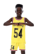 Boys Basketball Kit â€“ Sporty Sleeveless Jersey and Shorts Set | ANJA Sportswear