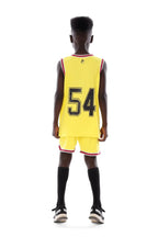 Boys Basketball Kit â€“ Sporty Sleeveless Jersey and Shorts Set | ANJA Sportswear