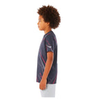 Boys Black & Red Streak  T-Shirt â€“ Sporty Graphic Top | ANJA Sportswear