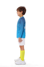 Boys Blue Long Sleeve Jersey â€“ Sporty Athletic T-Shirt | ANJA Sportswear