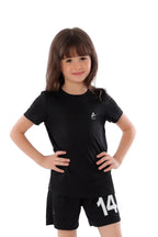 Girls Basic Kit â€“ Sporty T-Shirt and Shorts Set | ANJA Sportswear
