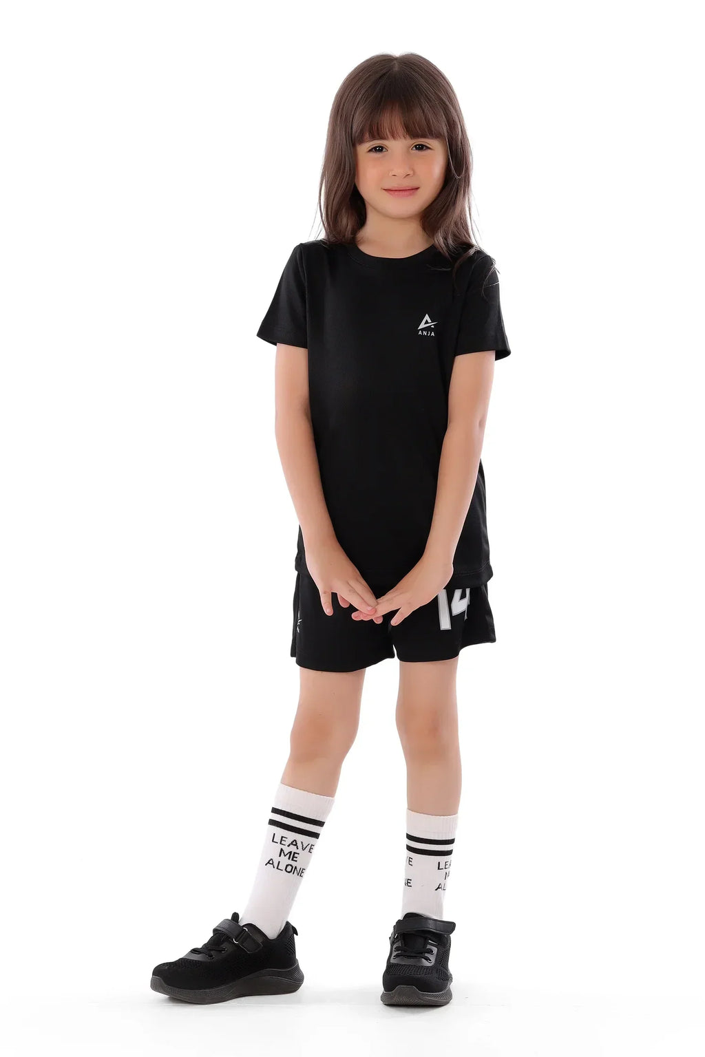 Girls Basic Kit â€“ Sporty T-Shirt and Shorts Set | ANJA Sportswear