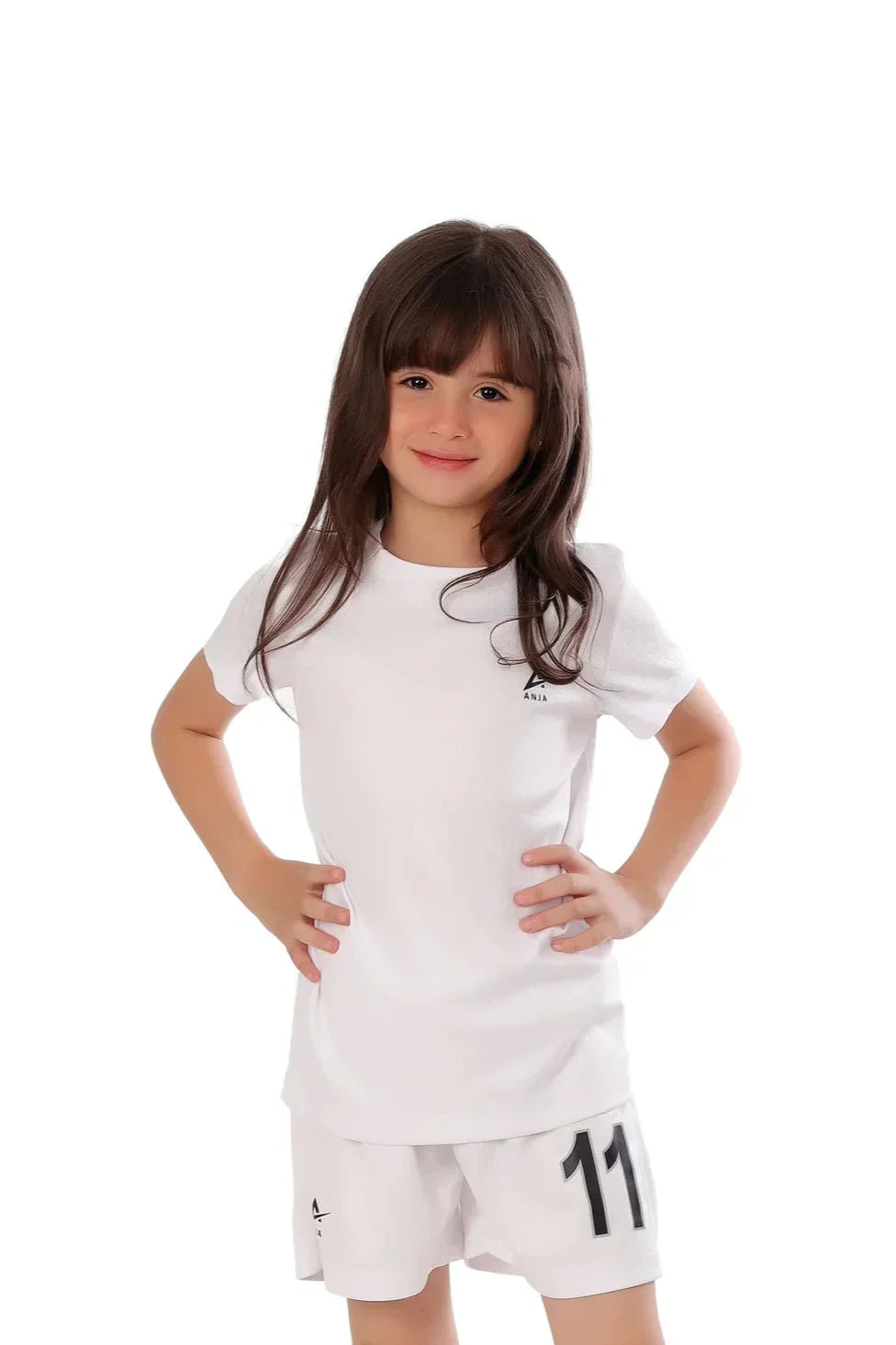 Girls Basic Kit â€“ Sporty T-Shirt and Shorts Set | ANJA Sportswear