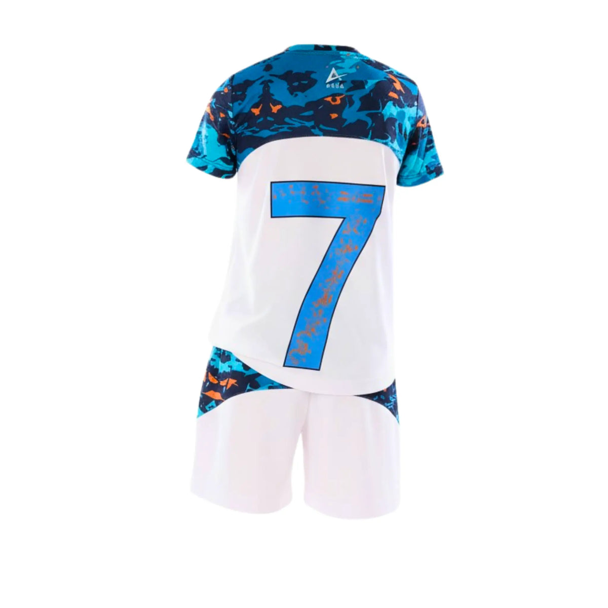 Girls Pattern Sports Kit â€“ Athletic T-Shirt and Shorts Set | ANJA Sportswear