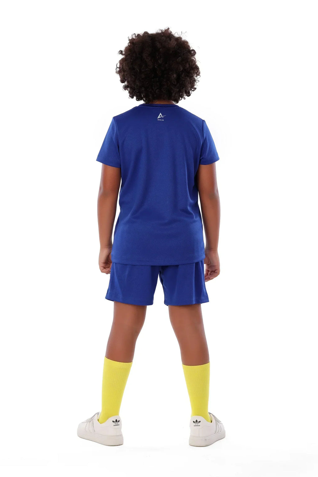 Boys Blue football Kids Kit â€“ Sporty Athletic Set with Shorts | ANJA Sportswear
