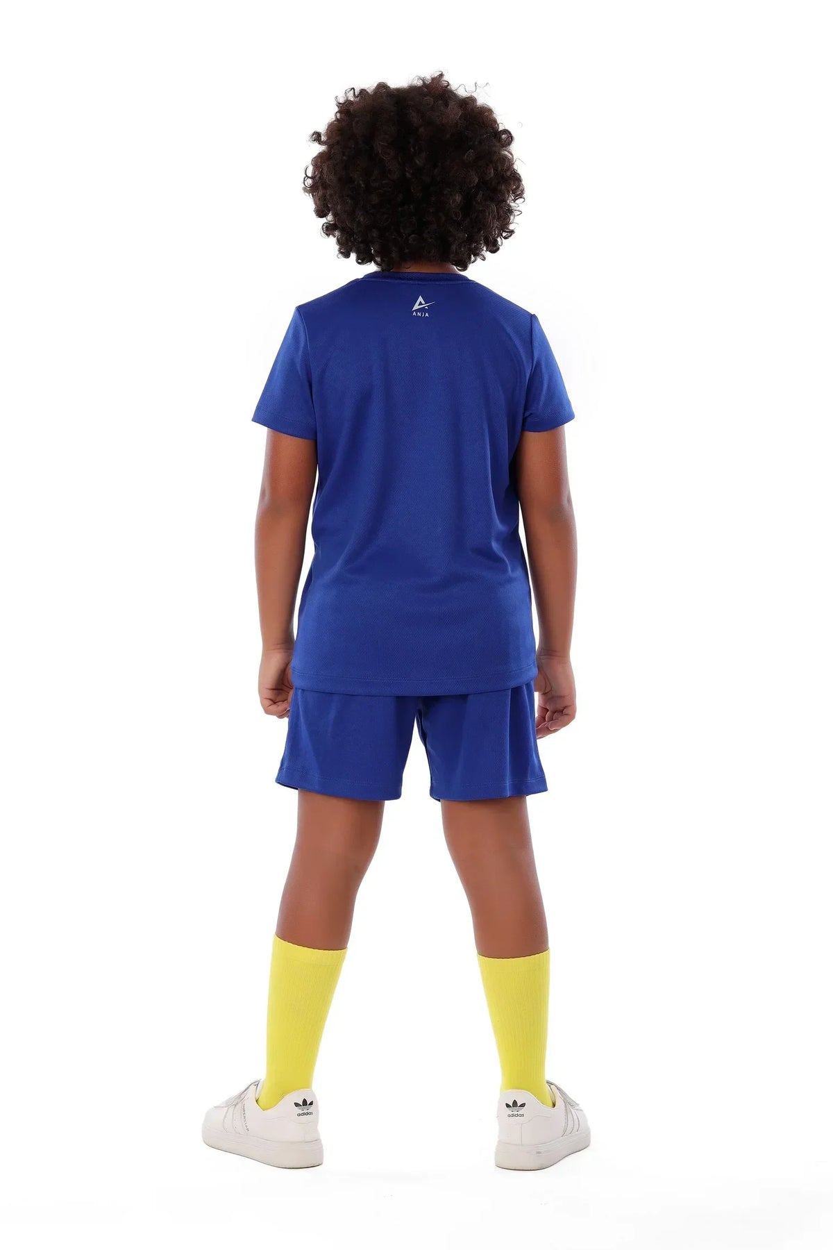 Boys Blue football Kids Kit â€“ Sporty Athletic Set with Shorts | ANJA Sportswear