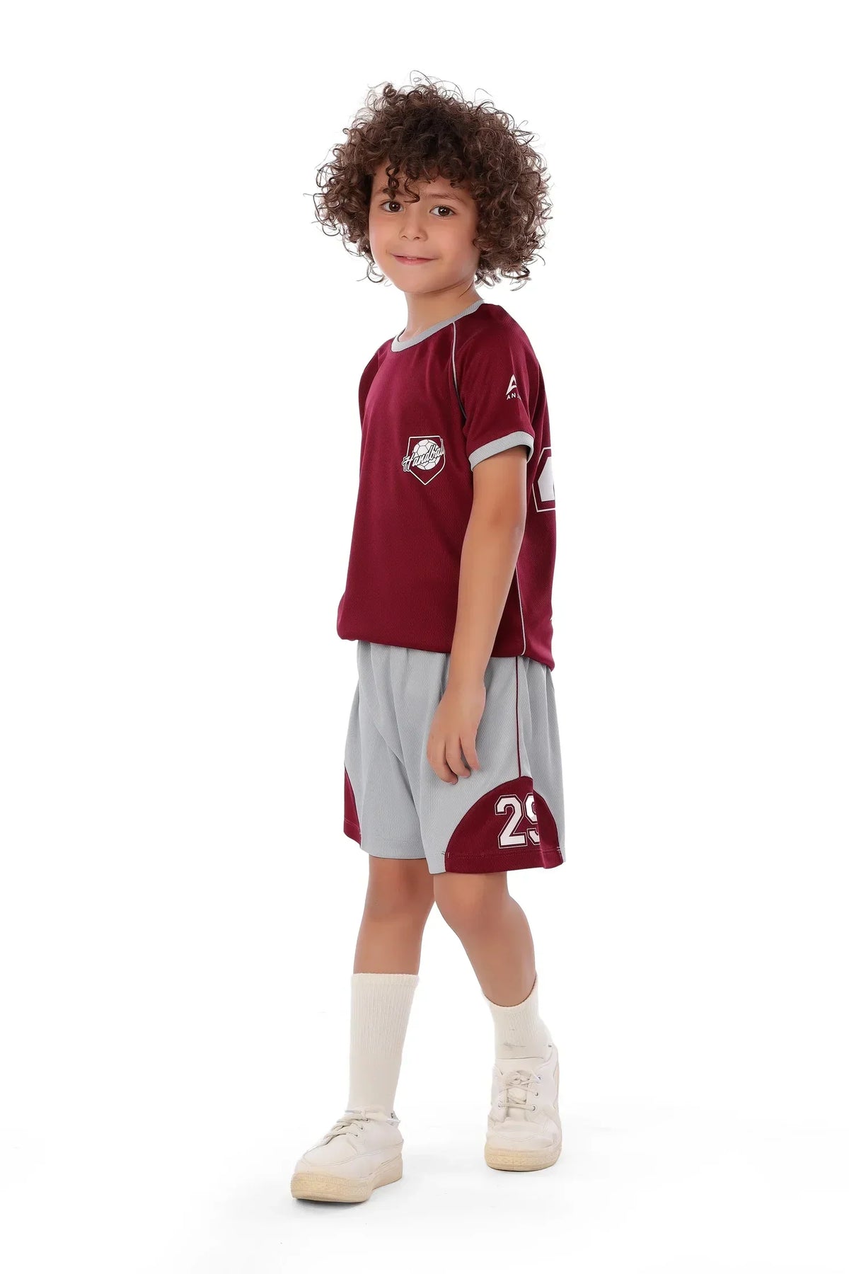 Boys Handball Kit â€“ Sporty short sleeve Top with Shorts | ANJA Sportswear