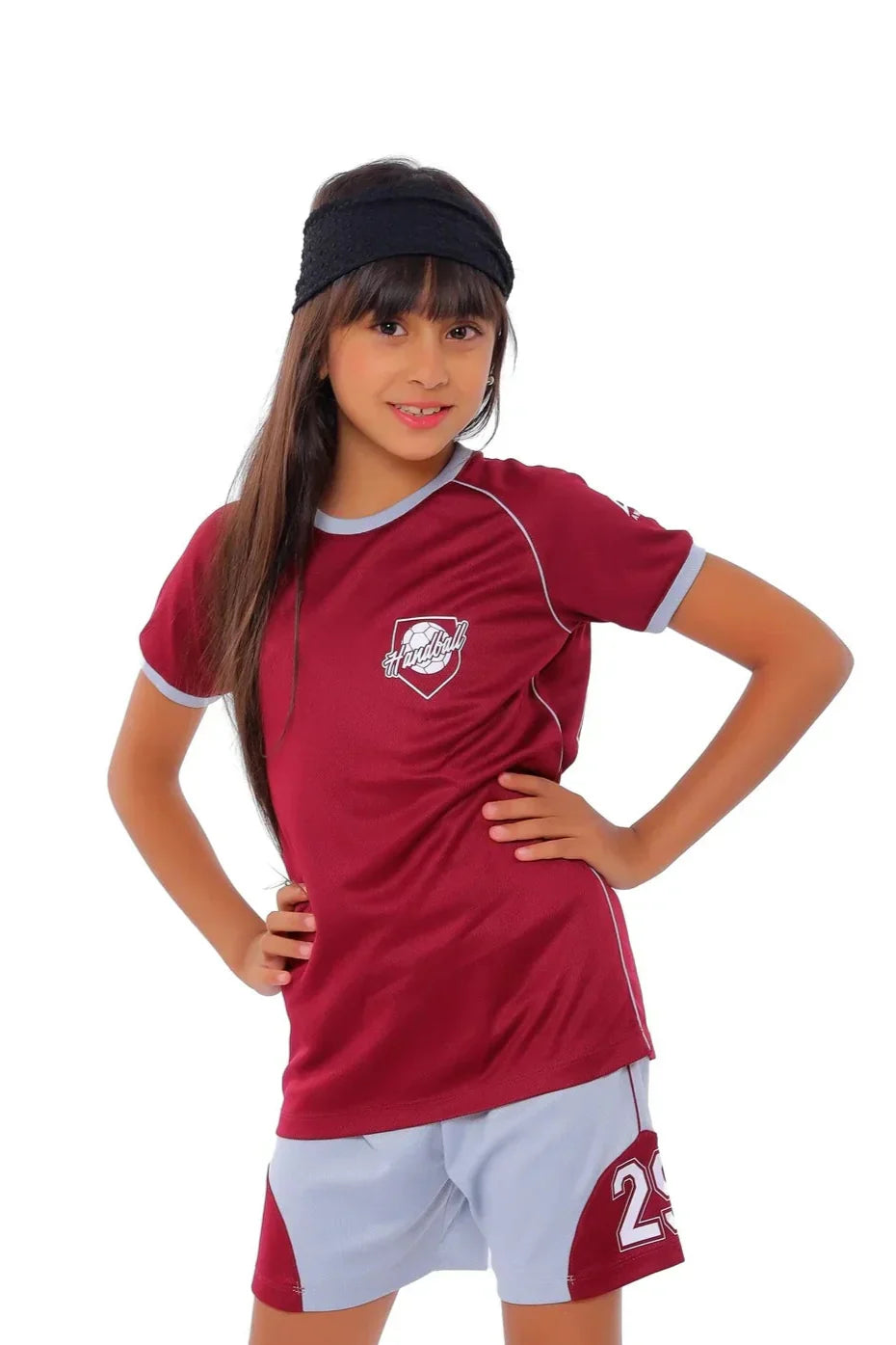 Girls  Handball Kit â€“ Sporty short sleeve Top with Shorts | ANJA Sportswear