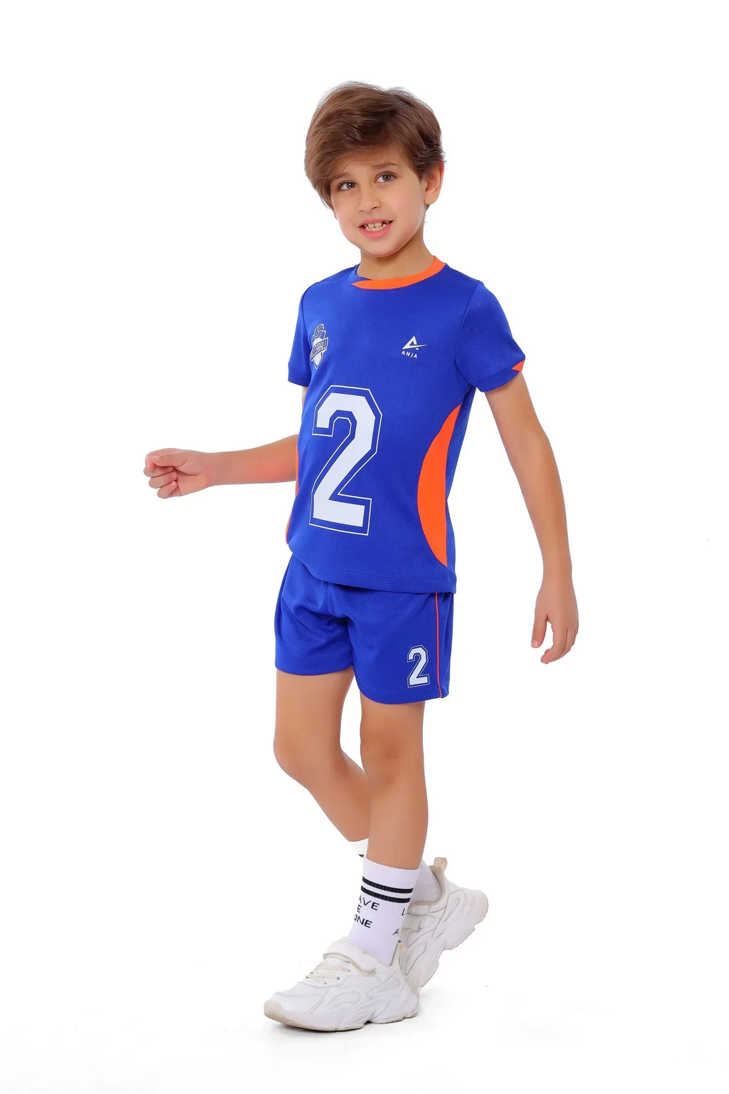 Boys Volleyball Kit â€“ Sporty T-Shirt and Shorts Set | ANJA Sportswear