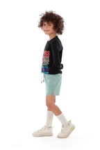 Boys Black Tennis Long Sleeve T-Shirt â€“ Sporty Top | ANJA Sportswear