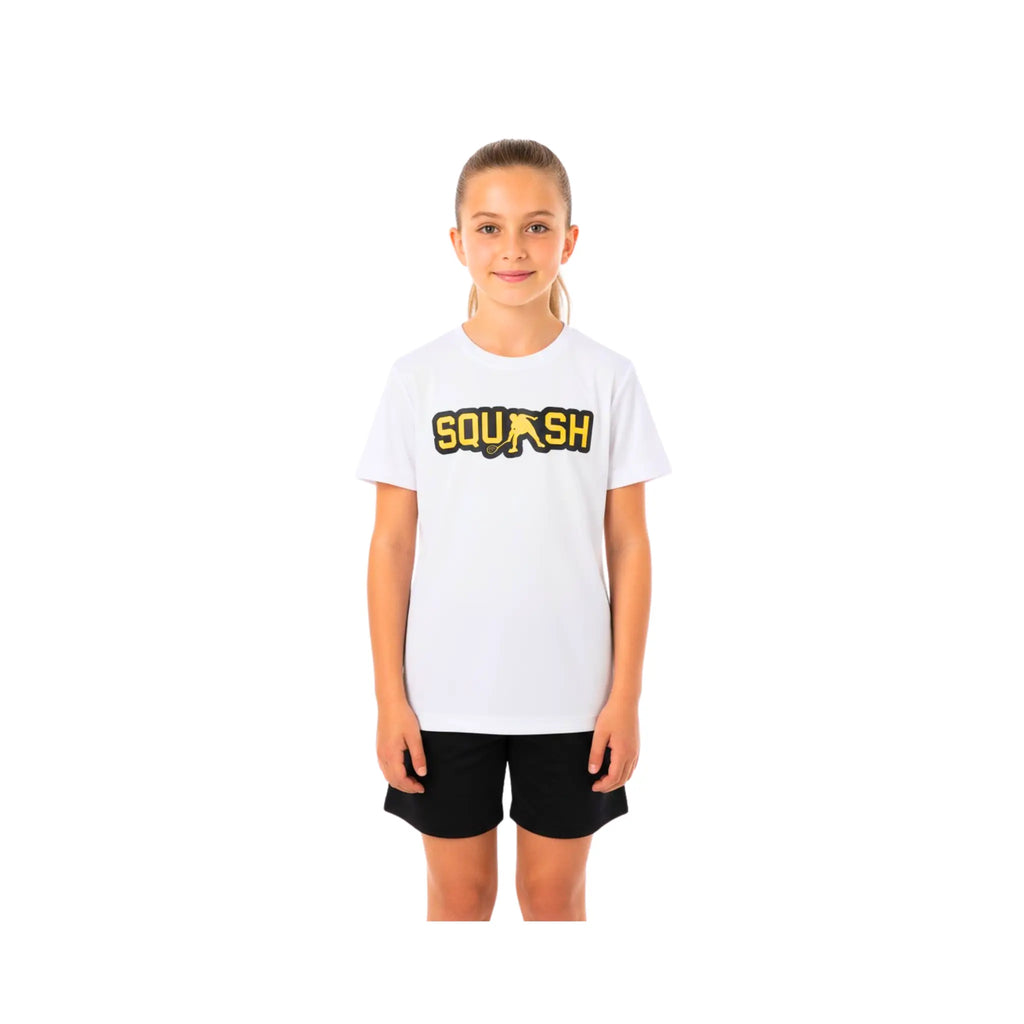 Girls Squash Graphic T-Shirt â€“ Sporty Athletic Top | ANJA Sportswear
