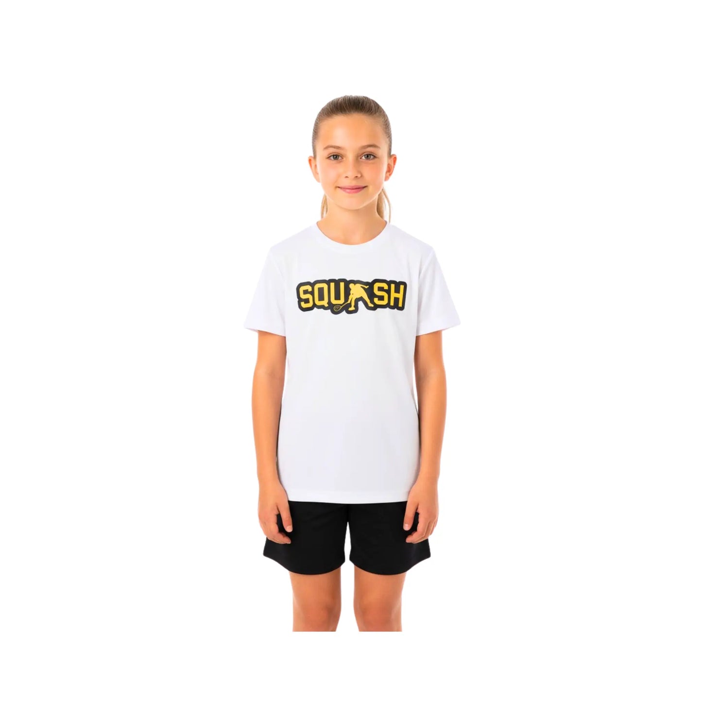 Girls Squash Graphic T-Shirt â€“ Sporty Athletic Top | ANJA Sportswear