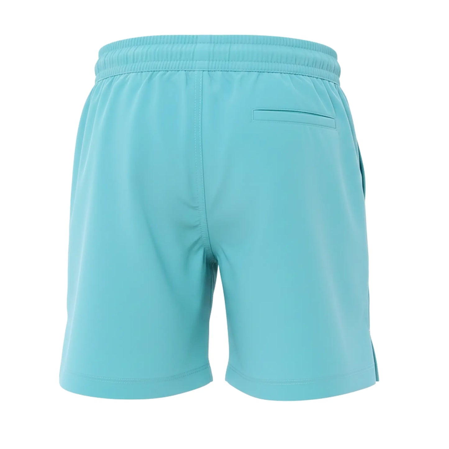 Light blue shorts on a white background