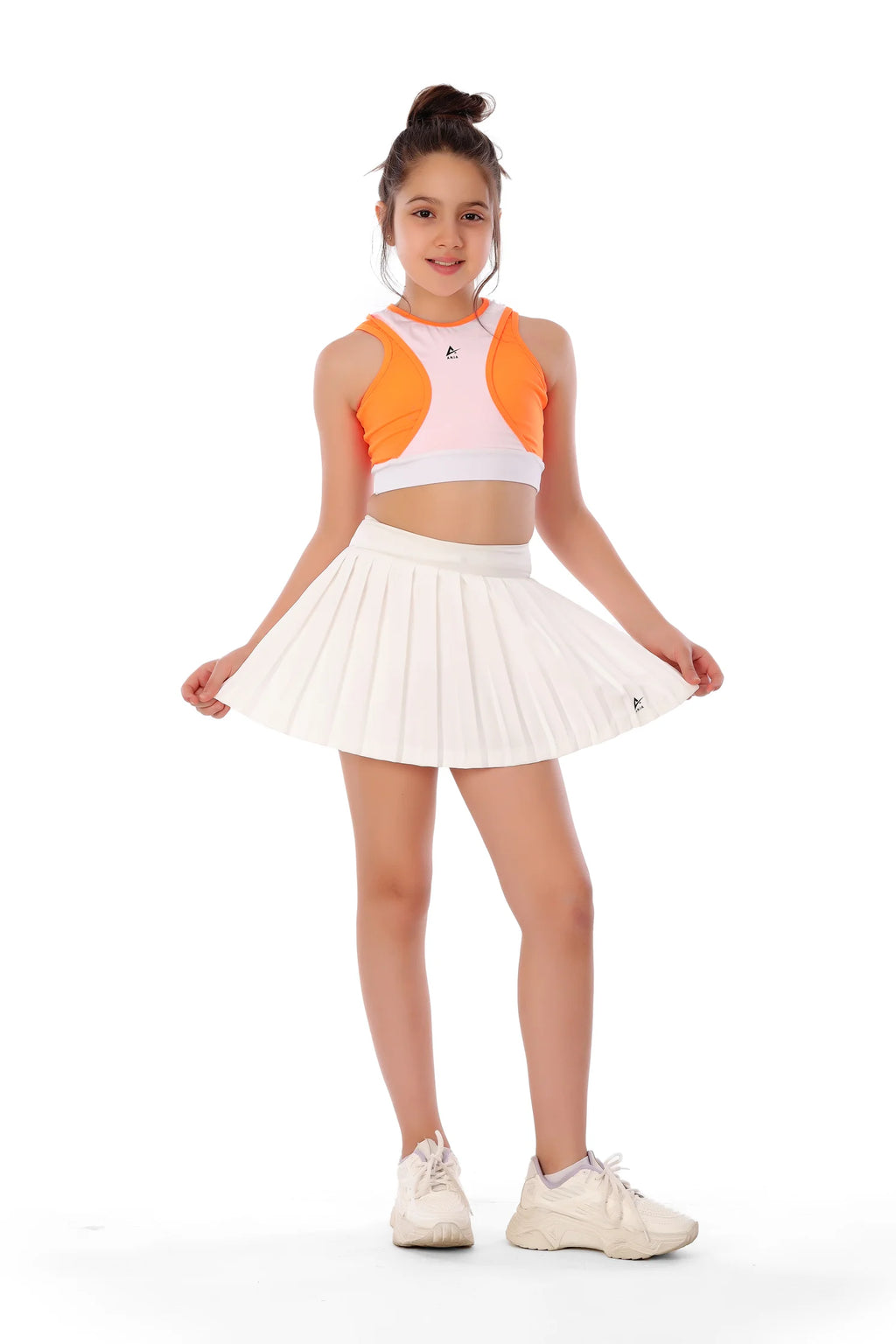 Girls Pleated Sport Skirt Athletic Plisse Skirt | ANJA Sportswear