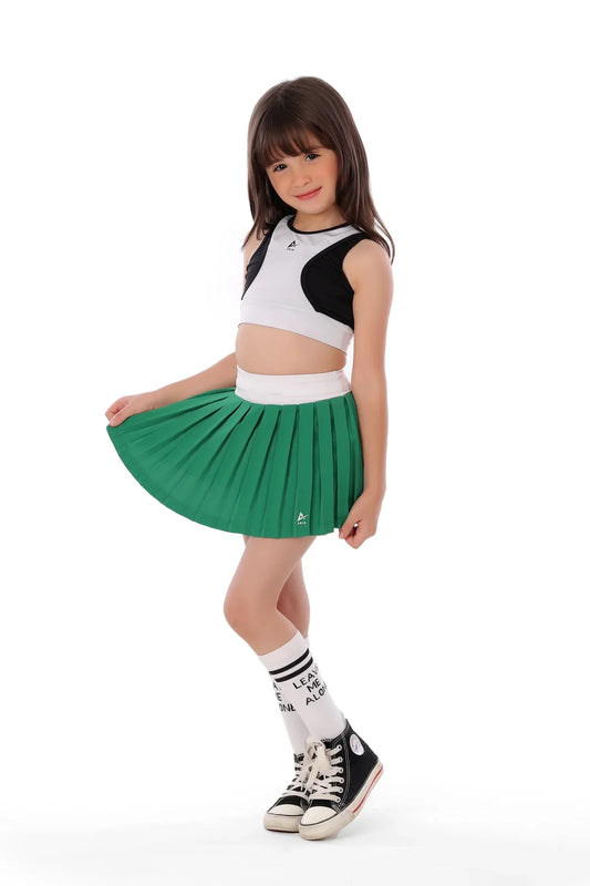 Girls Pleated Sport Skirt Athletic Plisse Skirt | ANJA Sportswear
