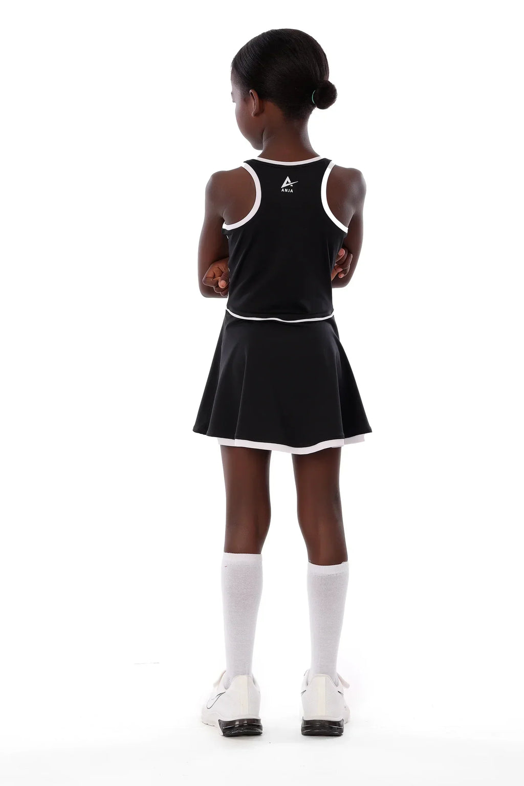 Girls Flared sport Dress â€“ Sporty Racerback Dress | ANJA Sportswear