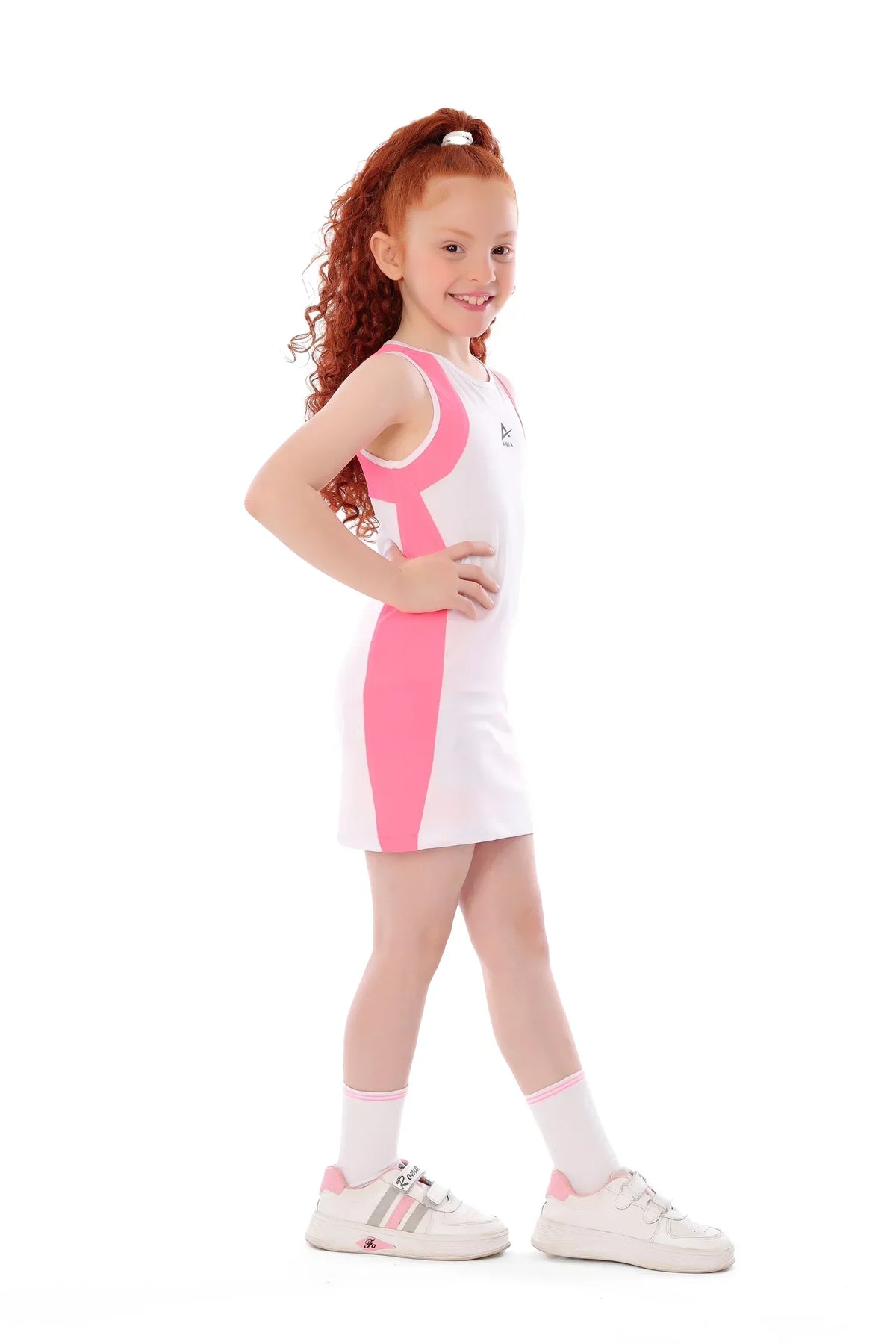 Girls Racerback Sport Dress Sporty Athletic Dress | ANJA Sportswear