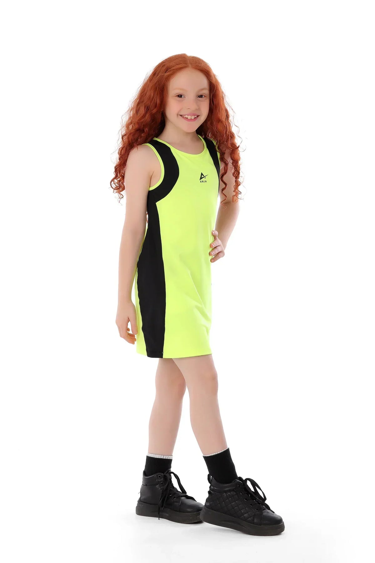 Girls Racerback Sport Dress Sporty Athletic Dress | ANJA Sportswear