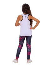 Girls Racerback Athletic Tank Sporty Performance Top | ANJA Sportswear