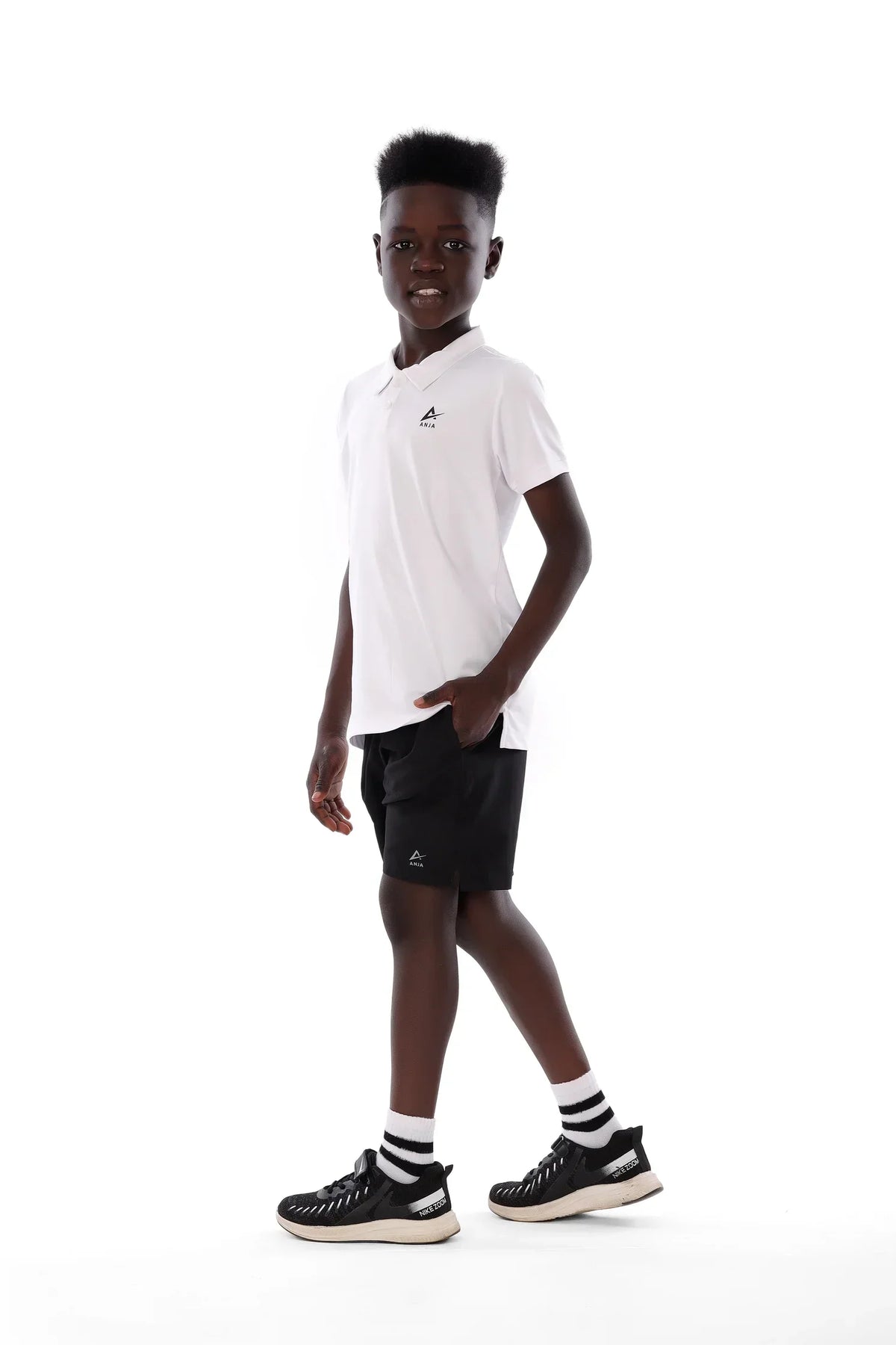 Boys Polo T-Shirt Short Sleeve Top | ANJA Sportswear