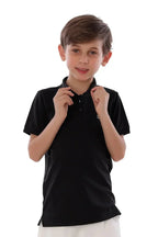 Boys Polo T-Shirt Short Sleeve Top | ANJA Sportswear