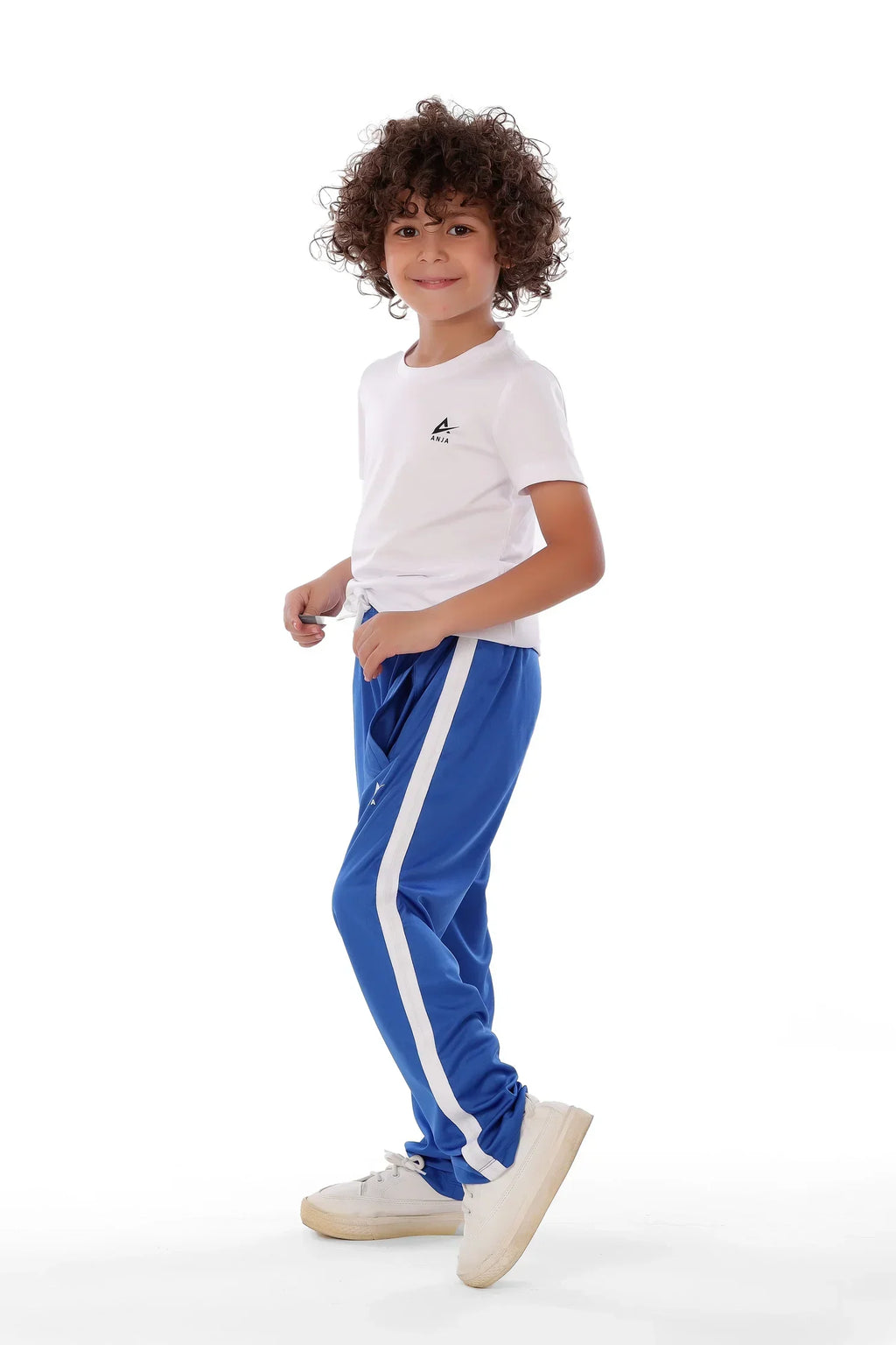 Boys Sporty Kids T-Shirt â€“ Athletic Short Sleeve Top | ANJA Sportswear