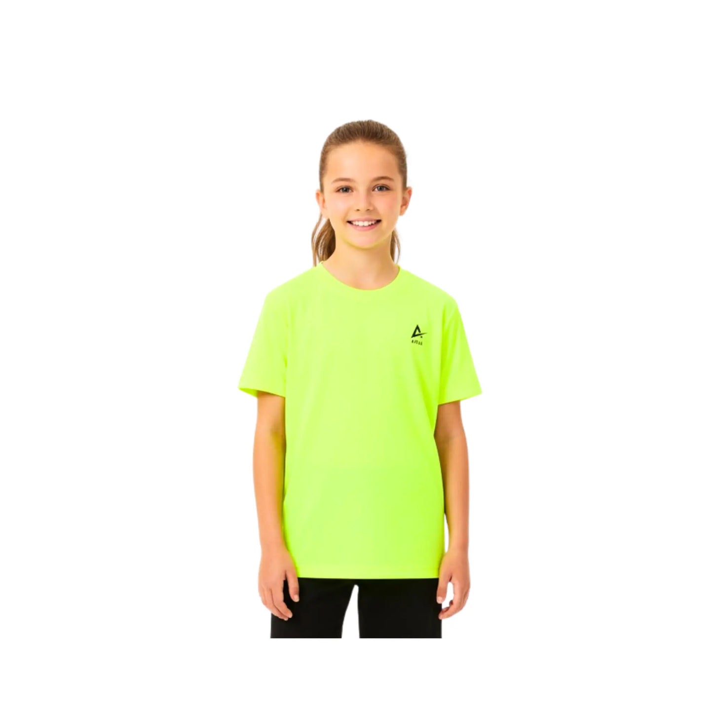 Girls Basic Sporty Kids T-Shirt â€“ Athletic Short Sleeve Top | ANJA Sportswear