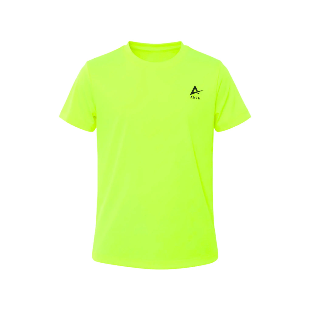 Girls Basic Sporty Kids T-Shirt â€“ Athletic Short Sleeve Top | ANJA Sportswear