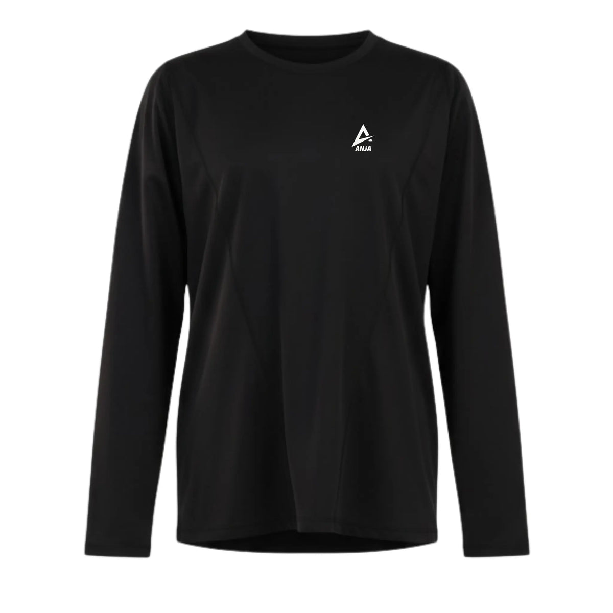 Basic Girls white long Sleeve Performance T-Shirt | ANJA Sportswear