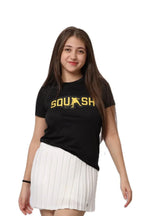 Girls Squash Graphic T-Shirt â€“ Sporty Athletic Top | ANJA Sportswear