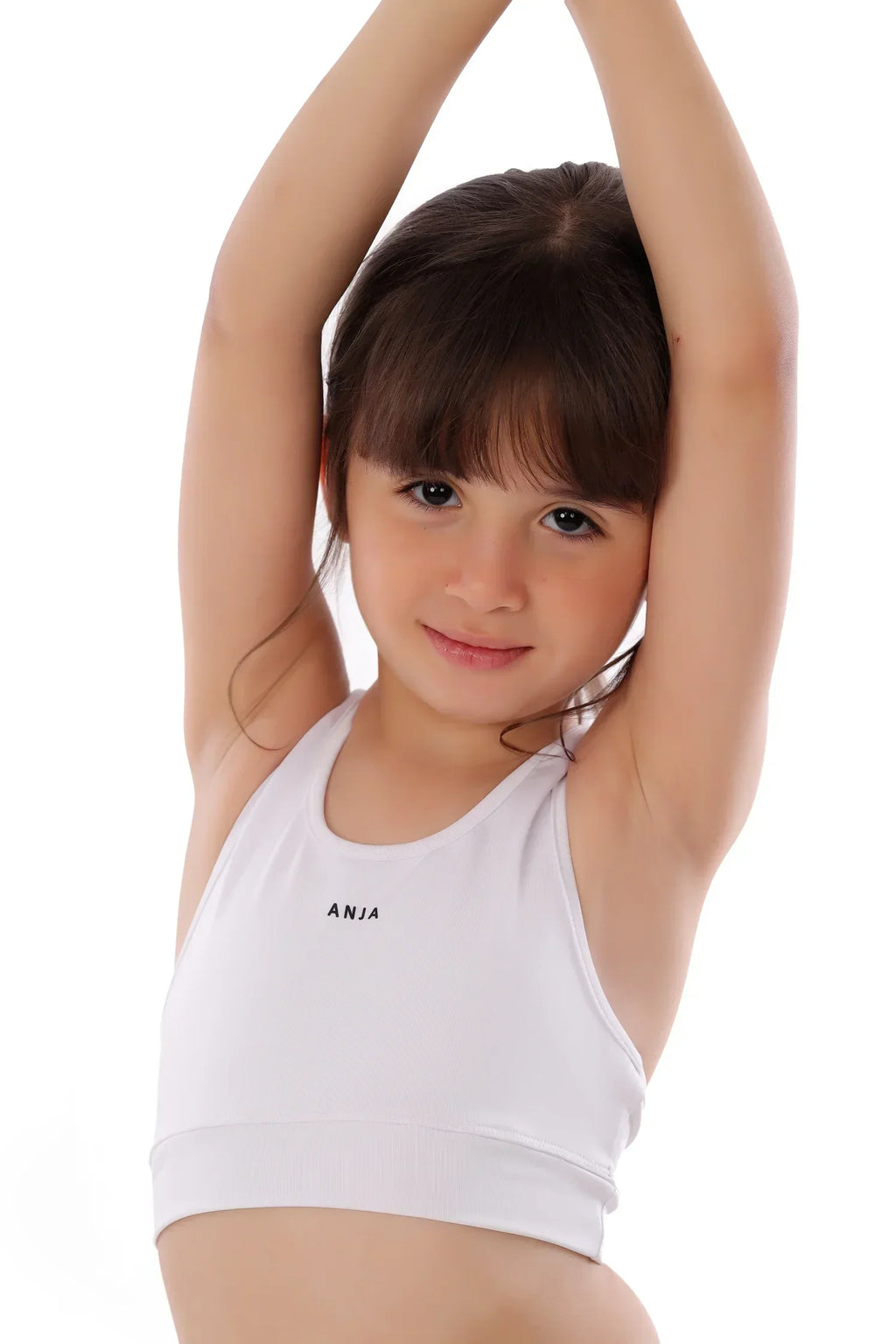 Girls Racerback Sports Bra â€“ Sporty bra | ANJA Sportswear