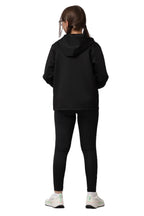 Girls  Zip-Up Sweatshirt â€“ Sporty Contrast Trim Jacket | ANJA Sportswear