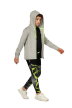 Boys Black Zip-Up Sweatshirt â€“ Sporty Contrast Trim Jacket | ANJA Sportswear