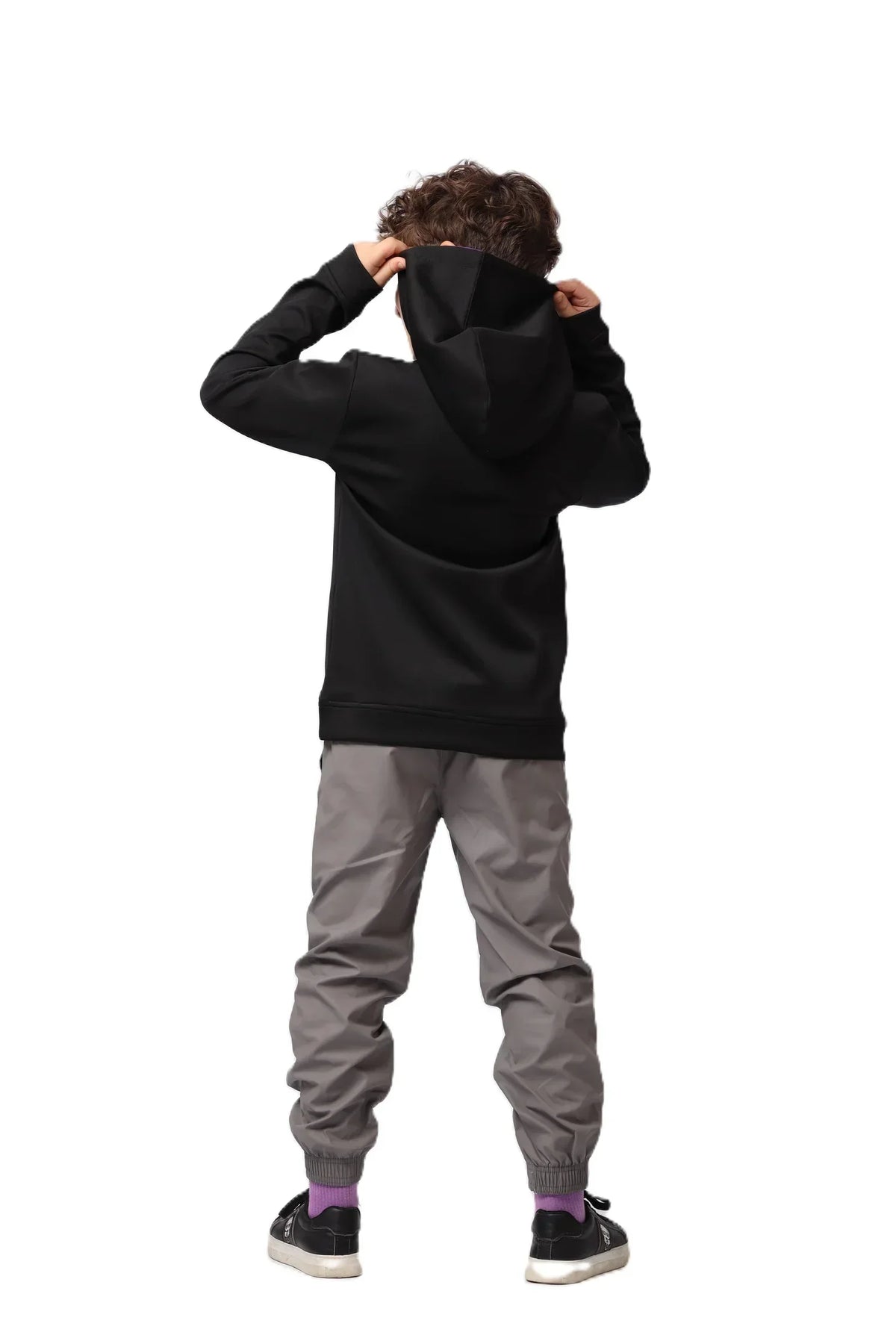 Boys Hoodie â€“ Sporty Pullover with Contrast Drawstrings | ANJA Sportswear