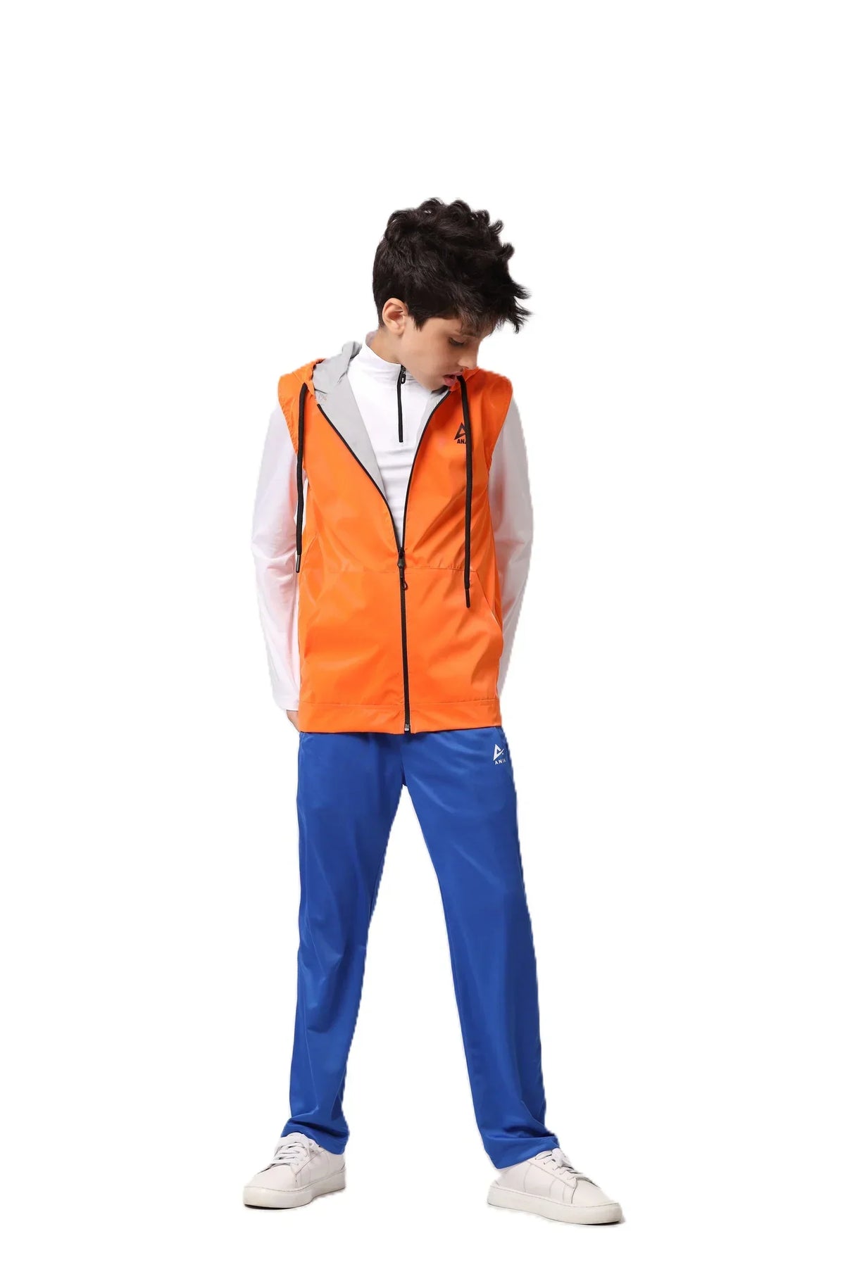 Boys Zip-Up Vest â€“ Sporty Sleeveless Outerwear | ANJA Sportswear