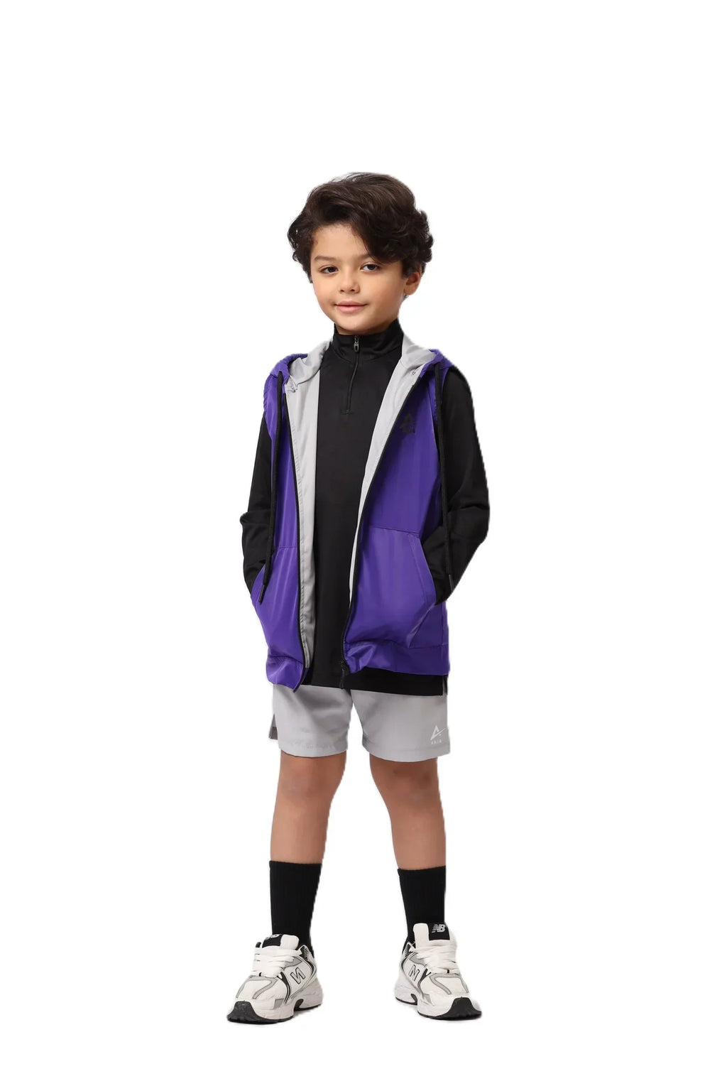 Boys Zip-Up Vest â€“ Sporty Sleeveless Outerwear | ANJA Sportswear
