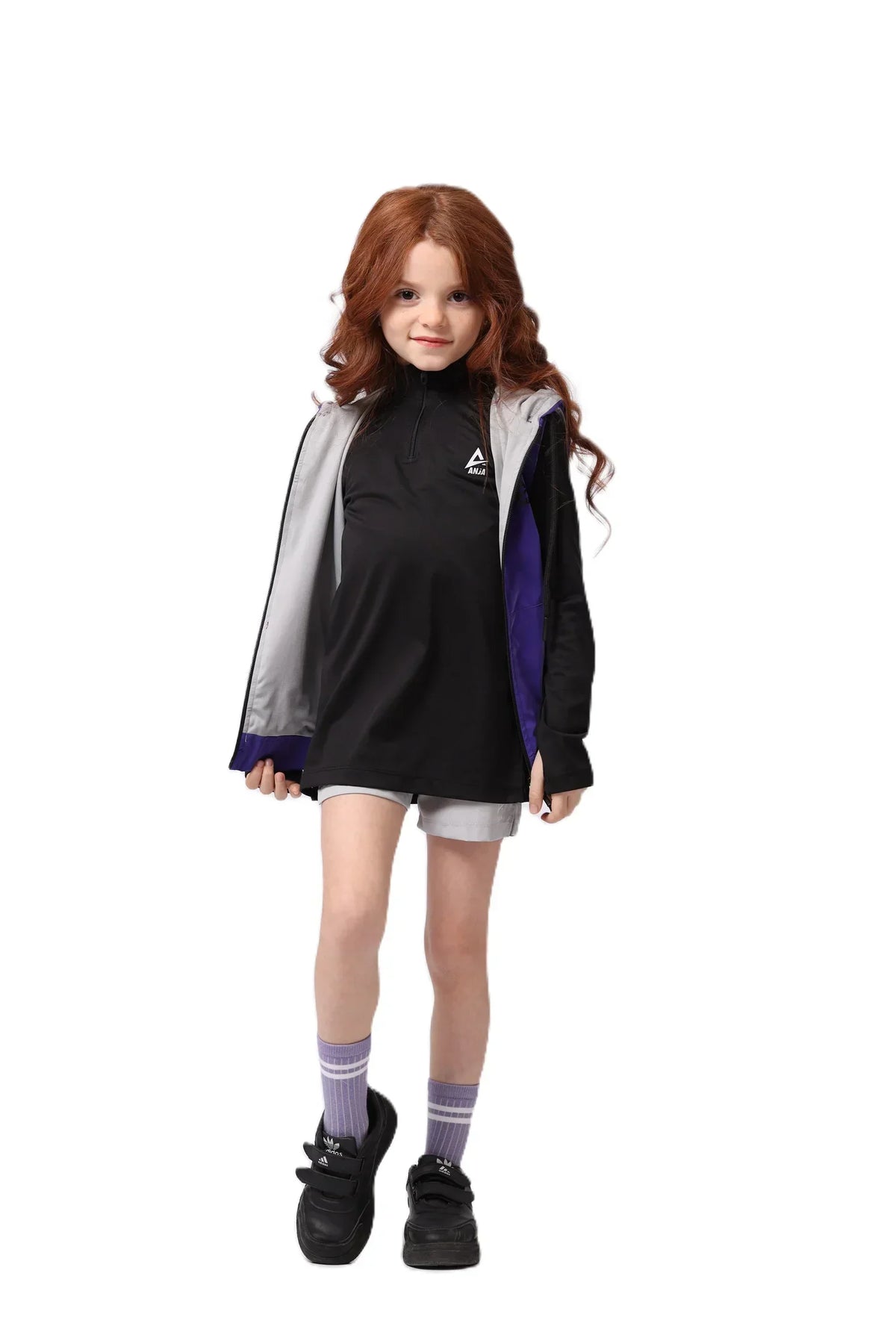 Girls Zip-Up Vest â€“ Sporty Sleeveless Outerwear | ANJA Sportswear