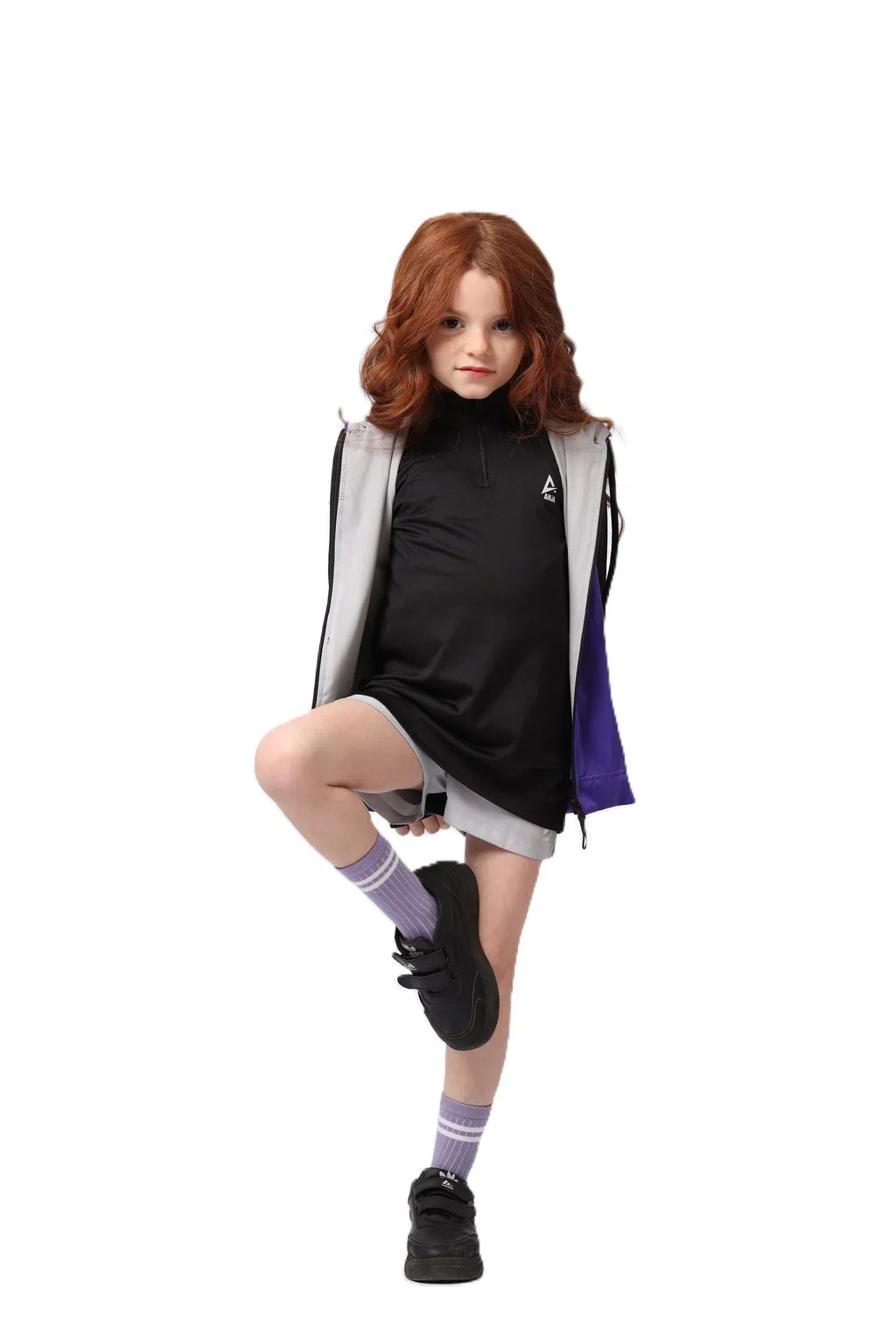 Girls Zip-Up Vest â€“ Sporty Sleeveless Outerwear | ANJA Sportswear