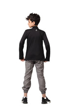 Boys Quarter-Zip Performance Top â€“ Sporty Long Sleeves | ANJA Sportswear