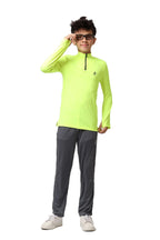 Boys Quarter-Zip Performance Top â€“ Sporty Long Sleeves | ANJA Sportswear