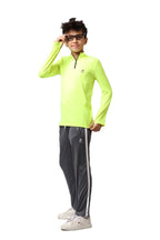 Boys Quarter-Zip Performance Top â€“ Sporty Long Sleeves | ANJA Sportswear